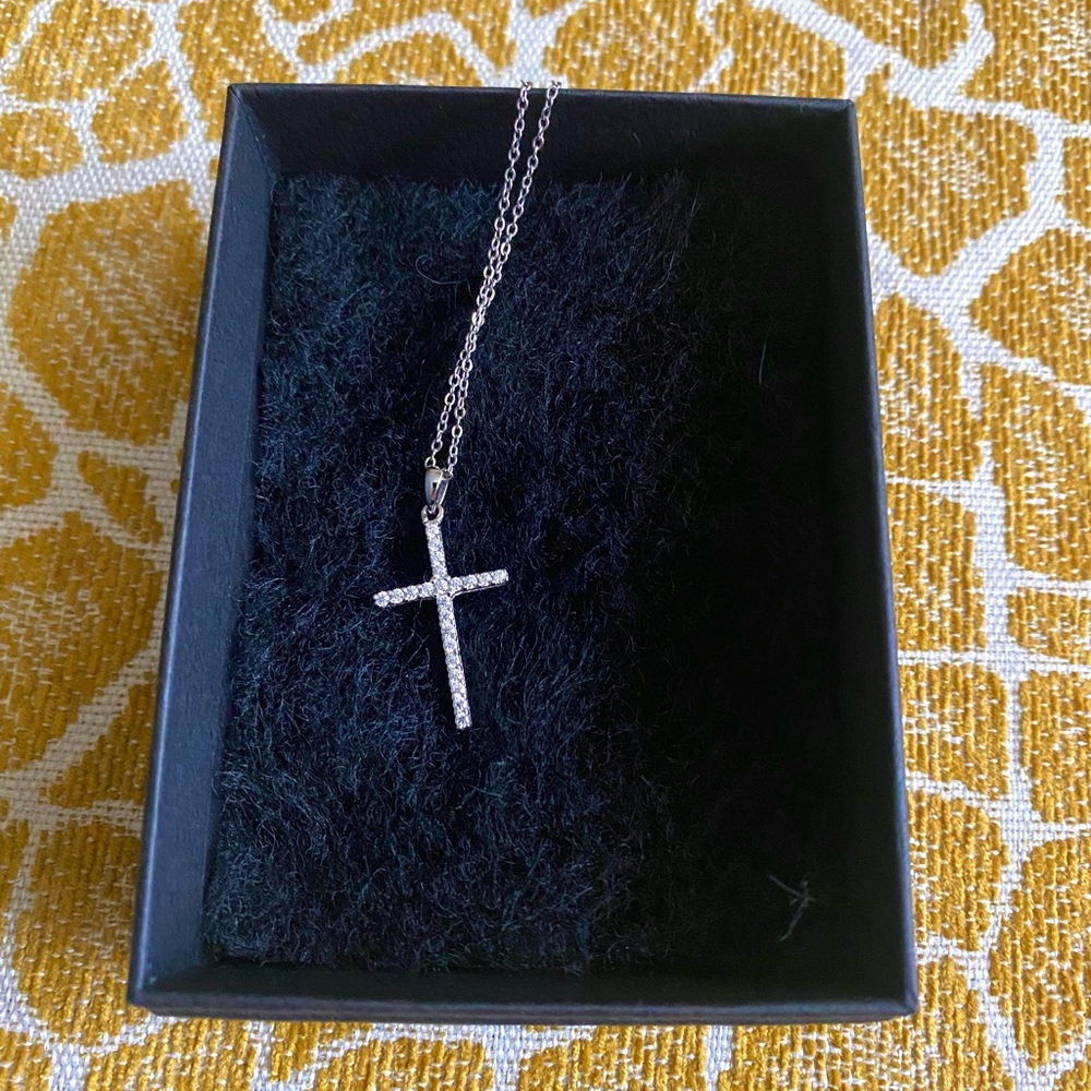 Sterling Silver Cross Pendant Necklace